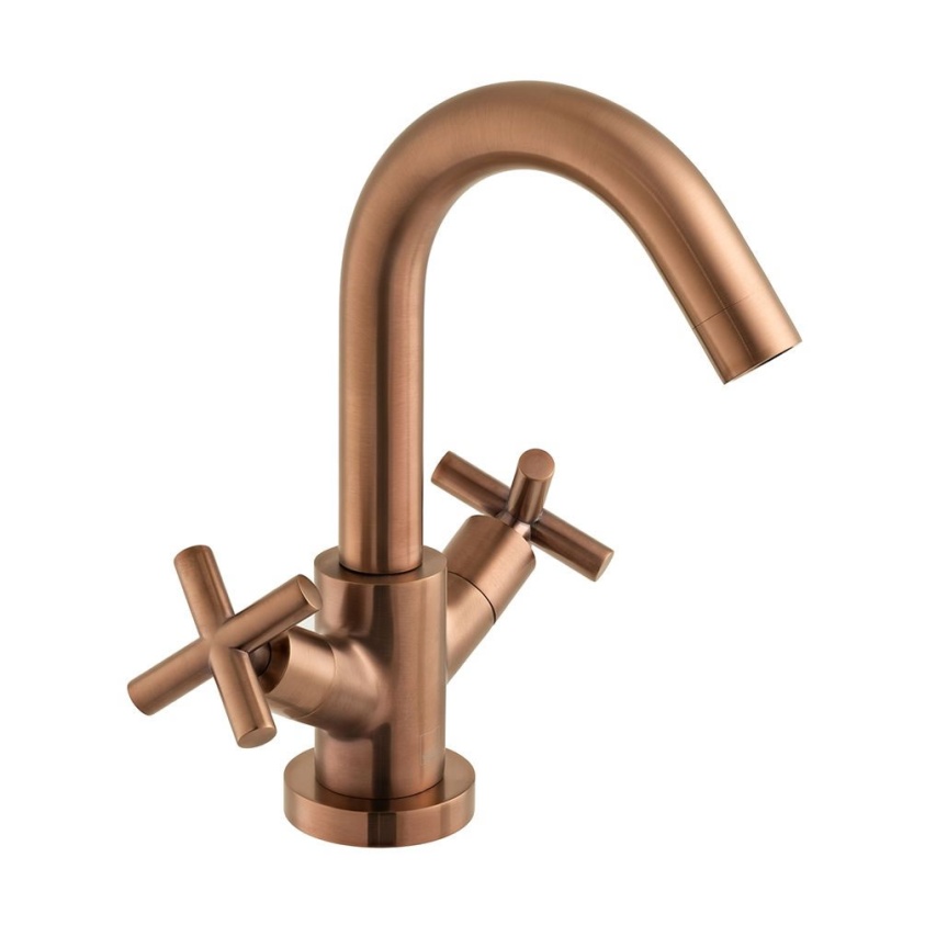 Cutout image of Vado Individual Elements Brushed Bronze Basin Mono Tap